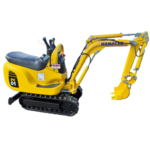 Mini-excavatrice hydraulique sur chenilles Komatsu PC01 d'occasion, 300 kg, moteur et boîte de vitesses d'origine japonaise, certifiée CE, en promotion à prix réduit - Product Image 1