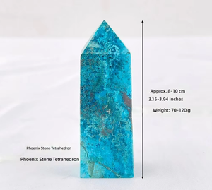 Cristal Natural Letsun, Piedra en Bruto, Tetraedro Fénix, Columna de Punta Única, Pilar de Cristal Pulido, Adorno para Decoración del Hogar y Bodas - Product Image 5