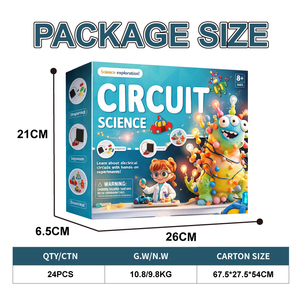 <span class=keywords><strong>Lucky</strong></span> Toys Kit d'expérimentation scientifique DIY Circuits Électriques - Ensemble de jeu en argile colorée avec lumière - Product Image 6