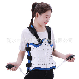 Adjustable Thoracolumbar Orthosis Adult Thoracolumbar Support Brace With Pump For Waist Protection - Product Image 5