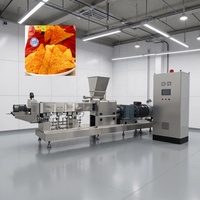 Ligne de production industrielle automatique d'extrusion de chips de maïs frites, usine de fabrication de chips de tortilla