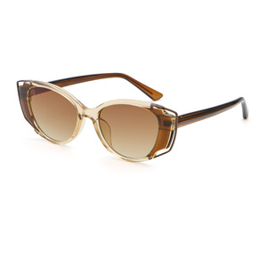 Nouvelles <span class=keywords><strong>lunettes</strong></span> <span class=keywords><strong>de</strong></span> <span class=keywords><strong>soleil</strong></span> œil-<span class=keywords><strong>de</strong></span>-chat <span class=keywords><strong>de</strong></span> créateur pour femmes, colorées et originales, protection UV400, monture en métal CP, idéales pour les blogueuses, personnalisables pour votre propre marque - Product Image 3