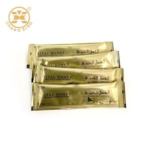 Custom 10g 20g Roll Stock Aluminium Foil Printed Plastic Snack Sachet Wrapper <strong>Royal</strong> <strong>Honey</strong> Sachet Packaging Roll Film - Product Image 5