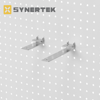 Crochet de suspension Pegboard mural multifonctionnel revêtement en poudre suspendu étui à stylo crochet en métal pour magasin