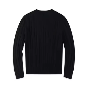 Nouveauté 2025 – Pulls en maille 100 % coton anti-plis et anti-rétrécissement pour homme, col rond, personnalisables avec lettres, collection automne - Product Image 1