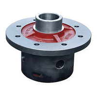Boîtier de roulement personnalisé en fonte ductile QT450-10 avec usinage CNC pour machines lourdes, moulage dans le sable, usinage CNC