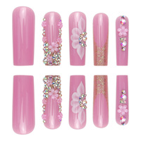 Presse acrylique sur les ongles lot de gros presse de luxe sur les ongles vendeurs presse sur les ongles pas cher