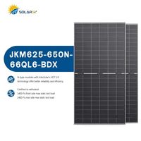 Module solaire Jinko avec garantie produit de 12 ans et garantie de puissance de 30 ans, conception 1500 VDC pour réduire les coûts du système PV (BOS)