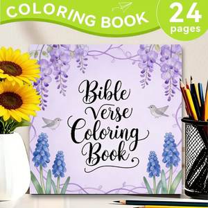 Libros para Colorear con Versículos Bíblicos al por Mayor, Cubierta Personalizable, Interior OEM/ODM para Librerías Cristianas, Tiendas de Regalos, Revendedores <span class=keywords><strong>en</strong></span> Línea - Product Image 6