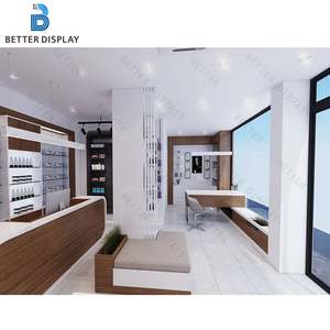 Vitrine <span class=keywords><strong>de</strong></span> présentation <span class=keywords><strong>de</strong></span> cosmétiques haut <span class=keywords><strong>de</strong></span> gamme, boutique <span class=keywords><strong>de</strong></span> beauté, salon <span class=keywords><strong>de</strong></span> beauté, présentoir <span class=keywords><strong>de</strong></span> <span class=keywords><strong>fond</strong></span>, étagère <span class=keywords><strong>de</strong></span> présentation à vendre - Product Image 3