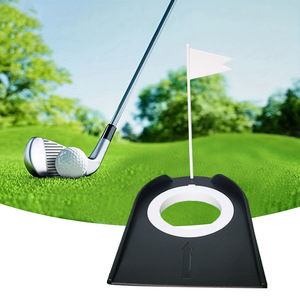 <span class=keywords><strong>Golf</strong></span> Putting Cup Hole Training Aids Putters avec drapeau en plastique pour adulte Office <span class=keywords><strong>Garage</strong></span> Yard Indoor Outdoor Practice - Product Image 5