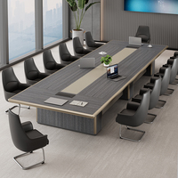 Bureau Mobilier de bureau Table de réunion Mesa De Reuniones Bureau de conférence Table de conférence moderne Tables et chaises de conférence