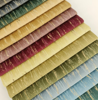 Haute qualité et protection de l'environnement 100% polyester maison textile lit rideau canapé Hollande velours bronzant tissu