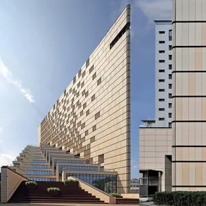 PANELTEK 벽 정면 건축 constructional 매트를 위한 가동 가능한 장식적인 벽 덮음 패널 경량 테라코타 패널 - Product Image 1