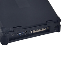 Ordinateur portable robuste portable industriel haute performance de 15.6 pouces fabriqué avec 1 emplacement PCIE X16 c