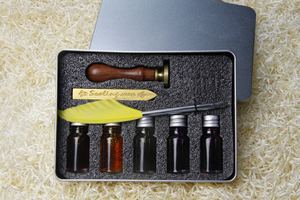Vente en gros de <span class=keywords><strong>mini</strong></span> tampons à la cire personnalisés set de stylos à <span class=keywords><strong>plume</strong></span> calligraphie antique <span class=keywords><strong>stylo</strong></span> à encre trempée pour cadeaux de Noël - Product Image 4