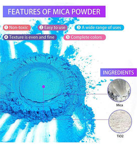 ผงสีมุกเกรดอุตสาหกรรม <span class=keywords><strong>ซี</strong></span>รีส์ 3 ผงไมก้าสีมุก (ธรรมชาติ/สังเคราะห์/แก้วโบโรซิลิเกต) สำหรับเคลือบผิว - Product Image 3