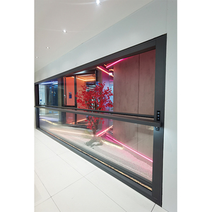 Cơ giới dọc trượt chém cửa sổ điều khiển từ xa Patio nhôm cửa sổ kính cho ban công - Product Image 2