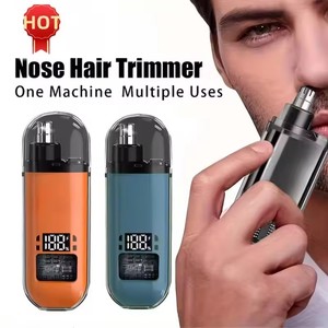 Recortador Eléctrico de Vello Nasal, Recargable por USB, de Plástico, para Uso en el Automóvil, Multifuncional, Unisex, Automático, Lavable, para Cuidado Personal - Product Image 2