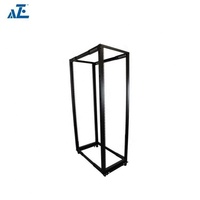 Armoire de serveur 42U-58U en acier SPCC à cadre ouvert robuste, profondeur réglable, marque AZE, certifiée CE IP20, en stock