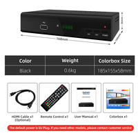 Décodeur TNT Terrestre DVB-T2 HD HEVC H.265 4K Boîtier TV Récepteur AC4