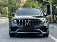 Kit carrosserie GLC63 AMG Facelift 2022 pour Mercedes-Benz GLC 2016-2019 – Nouvelle conversion de pare-chocs et feux en PP apprêté – Rétrofit/Amélioration