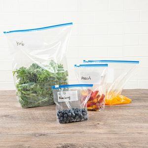 Sinh thái thân thiện LDPE dây kéo zip khóa con dấu Tủ đông Ziplock Túi sản xuất thực phẩm bánh sandwich trái cây phân hủy sinh học lưu trữ trượt nhựa - Product Image 2