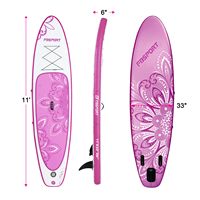 Planche à pagaie gonflable US Stock Premium Drop Stitch DWF SUP avec accessoires complets pour jeunes et adultes