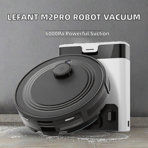 Robot Aspirateur Laveur en Gros Usine avec Cartographie Laser DToF, 6000Pa, Station de Collecte Automatique des Débris 2.7L, Navigation VSLAM, Compatible App/Alexa/<span class=keywords><strong>Google</strong></span> - Product Image 2