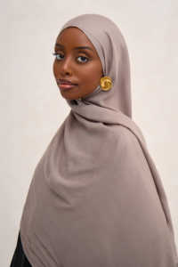 Hiyab de Viscosa Modal Amarillo Mantequilla para Mujer, Uso Diario, Estilo Medio Oriente, Suave al Contacto con la Piel, Transpirable, Cálido, Versátil para Todas las Estaciones - Product Image 5