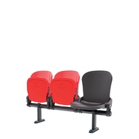 Fabricants de sièges de stade SPORT les plus populaires Chaise en rangée publique personnalisée Chaise d'extérieur moulée par soufflage sous vide Chaise en rangée en plastique