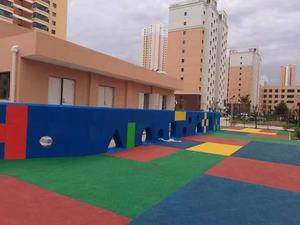 Sân Chơi Ngoài Trời Và Trong Nhà Phòng Tập Thể Dục Cao Su EPDM Sáng Và Sàn Gạch - Product Image 6