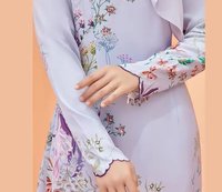 Ensemble de robes musulmanes de luxe personnalisées pour femmes, broderie florale, tenue modeste, Ramadan, Aïd, fournisseur OEM ODM, polyester