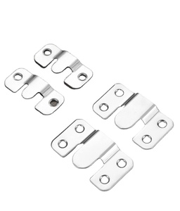 Boucle de suspension en acier inoxydable pour meubles, design moderne et élégant, accessoires de quincaillerie pour lits et meubles - Product Image 1