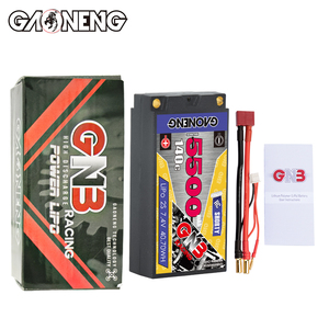 Gaoneng Fpv batería 5500mAh 2 s 7,4 V 140c paquete corto 5,0mm bala Rc Lipo batería <span class=keywords><strong>1</strong></span>:<span class=keywords><strong>10</strong></span> <span class=keywords><strong>1</strong></span>:12 escala Rc coche de carreras - Product Image 4