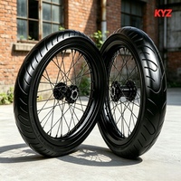 Jeu de roues avant 17 x 2.15 et arrière 17 x 3.0, jantes en alliage anodisé CNC 100 80 17 130 70 17 Sur Ron Light Bee 2 Supermoto Tout-terrain