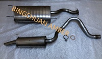 Nouveau Système d'échappement diesel YUEYANG pour Land Cruiser 100 avec silencieux et amortisseurs en acier inoxydable, garantie 12 mois, à prix abordable