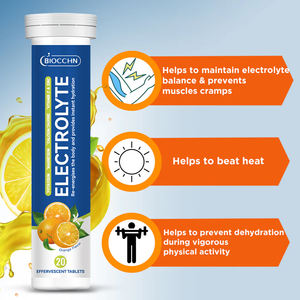 विटामिन सी, जिंक, मैग्नीशियम, कैल्शियम, कैल्शियम, पोटेशियम-वेगन अपरसेंट टैबलेट पूरक पेय - Product Image 2