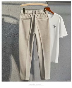 <span class=keywords><strong>กางเกง</strong></span>ขายาวผ้าวูลทรงครอป สไตล์เกาหลี ทรงเข้ารูป ทรงตรง สำหรับชุดทำงาน - Product Image 6