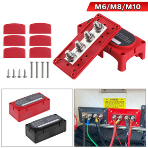 Cnspeed Heavy Duty <b>Power</b> Distribution <b>Block</b> M6 M8 M10 Terminal Studs For Automotive Truck Marine Use - Product Image 2