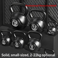 Kettlebell en PE massif JQ001 – Équipement de fitness à domicile pour hommes et femmes, haltères de 6 kg et 20 kg pour squats et soulevés – Chine