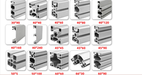 Profils d'extrusion en alliage d'aluminium 6063, anodisation noire/argentée, profilés de cadre en aluminium avec découpe, perçage et usinage sur mesure