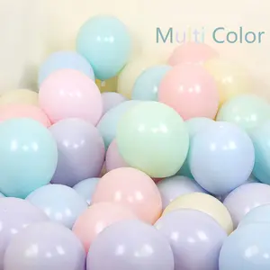 Bán buôn 100pcs 10 inch Macaron Latex Bóng Kẹo Pastel màu sắc Ballon đám cưới sinh nhật bên trang trí đa kích thước Nhà cung cấp