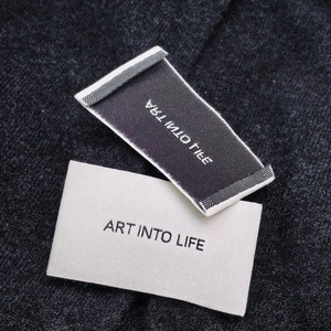 Étiquettes de Vêtements Personnalisables à Coudre, Durables, Taille <span class=keywords><strong>Personnalisée</strong></span>, Rectangulaires, avec Logo Imprimé, Tissées pour Vêtements - Product Image 2