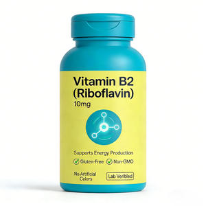 Cápsulas de Vitamina B2 de Alta Pureza, Solubles en Agua, Formulaciones Personalizadas, Fabricación de Marca Privada, OEM, COA, GMP, ISO, Certificación Orgánica - Product Image 4