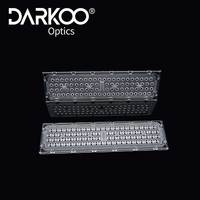 Module LED avec lentille diffuseur de lumière, angle de faisceau de 30, 180, 100, 160/60 degrés, lentilles de lampadaire en PMMA, lentilles optiques en PC