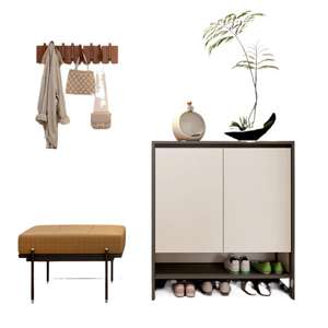 Meuble à chaussures rectangulaire en aluminium composite, type sur pied, étanche, pour usage domestique et extérieur - Product Image 5