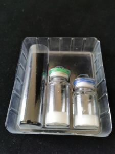 Bandeja de Plástico PET Termoformada al Vacío para Cosméticos, Empaque de Polvo Liofilizado, Plástico Transparente Personalizado, Logotipo Personalizado Aceptable - Product Image 4