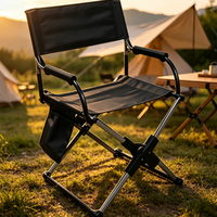 Chaise de Réalisateur Pliante Personnalisable avec Logo pour l'Extérieur – Légère, pour Adultes, Camping, Pique-nique, Pêche, Plage