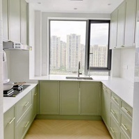 Meubles modulaires en bois pour cuisine, plusieurs tailles disponibles, directement de l'usine, prêts à assembler pour appartement, villa, maison